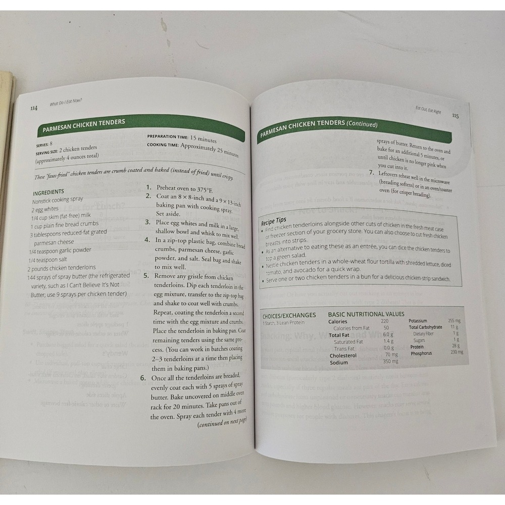 Diabetic Cookbook Set What Do I Eat Now & Quick Easy Diabetic Desserts 2 Books - Picture 4 of 5